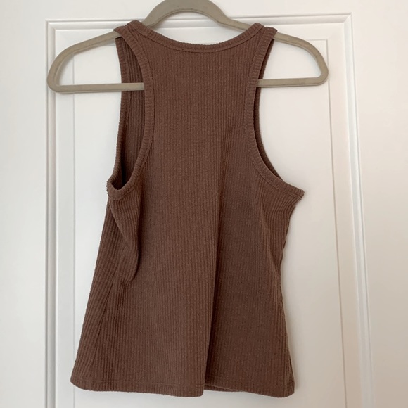 Wilfred Free Textured Cropped Tank - Picture 2 of 3